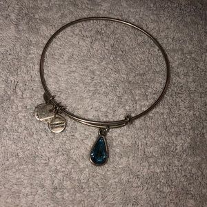 Alex and Ani turquoise waters bangle